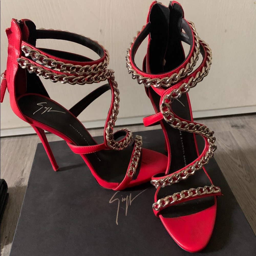 Red Hot Giuseppe Heels!